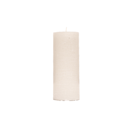 Zoco Home Decor/Accessories Rustic Candle | White