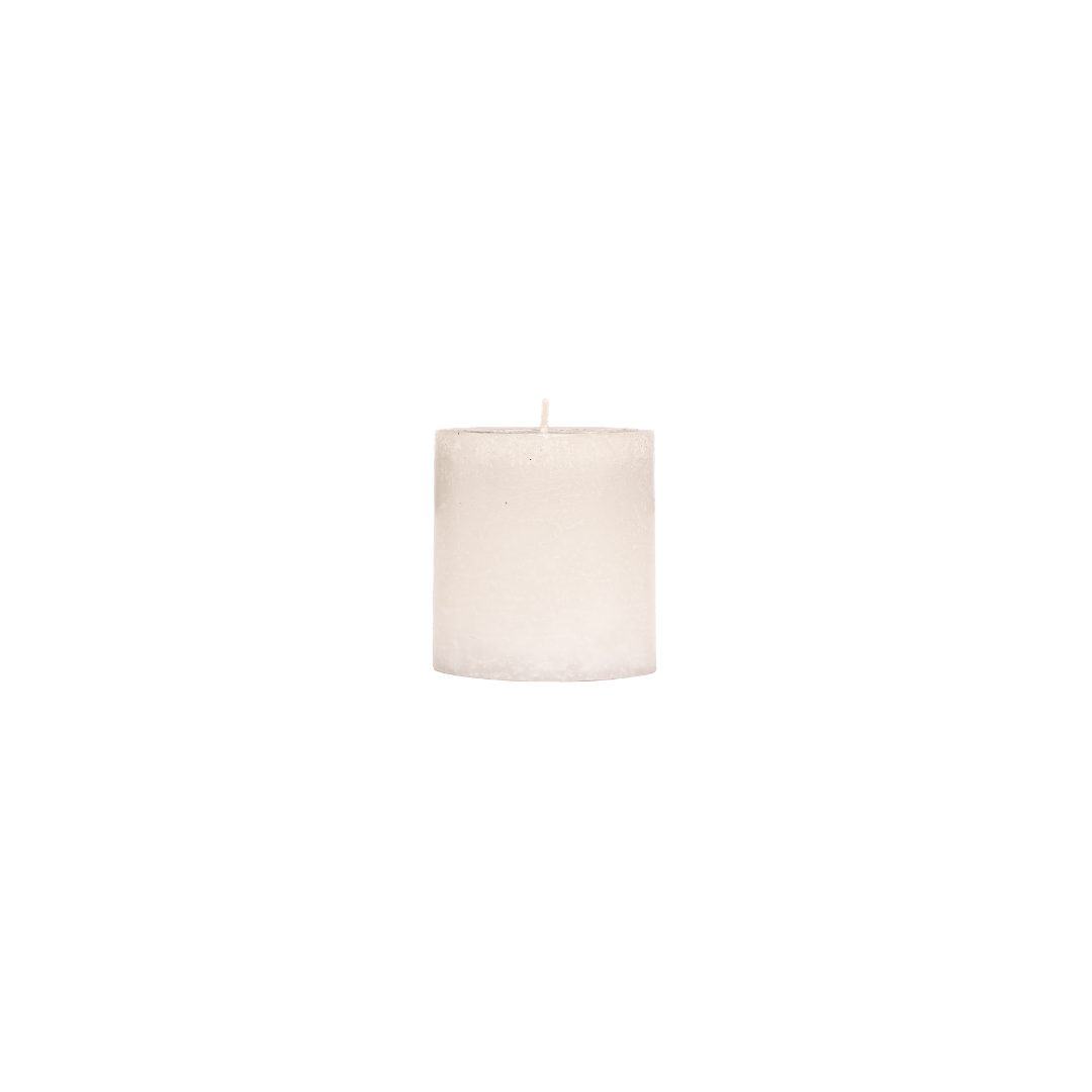 Zoco Home Decor/Accessories Rustic Candle | White
