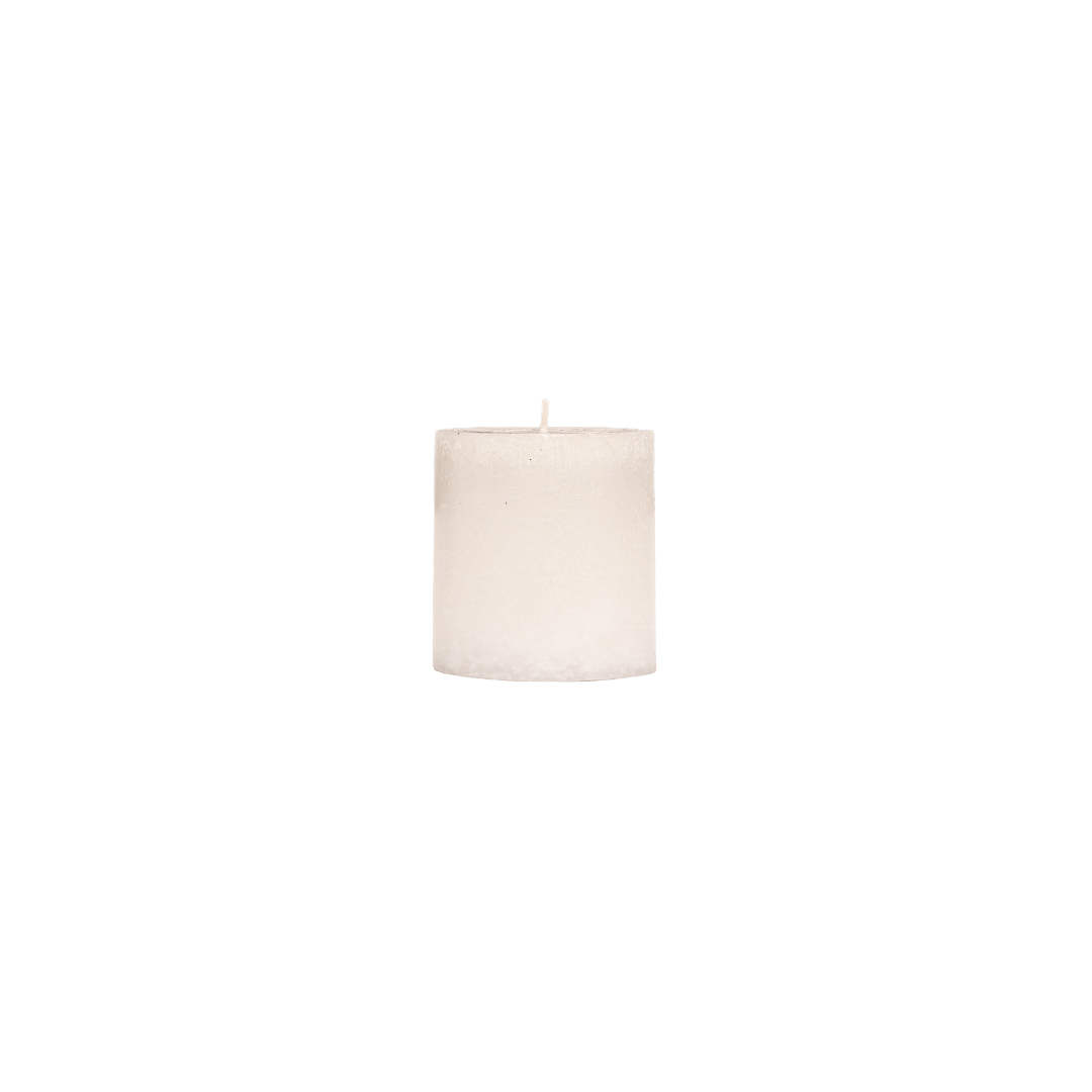 Zoco Home Home decor Rustic Candle | White