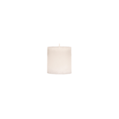 Zoco Home Home decor Rustic Candle | White