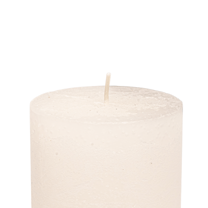 Zoco Home Home decor Rustic Candle | White