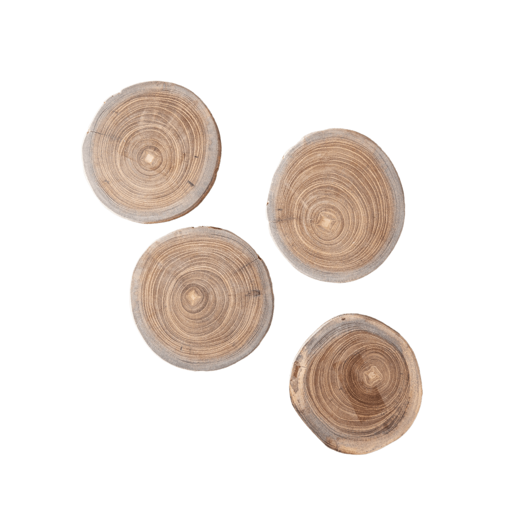 Zoco Home Kitchen / Dining Rustic Coaster | Set of 4 | 9x12cm