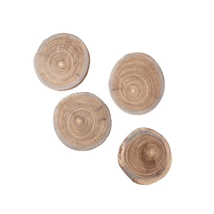 Zoco Home Kitchen / Dining Rustic Coaster | Set of 4 | 9x12cm