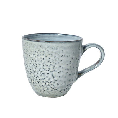 Caneca rústica Zoco Home | Cinza/azul 13 x 9 x 9 cm