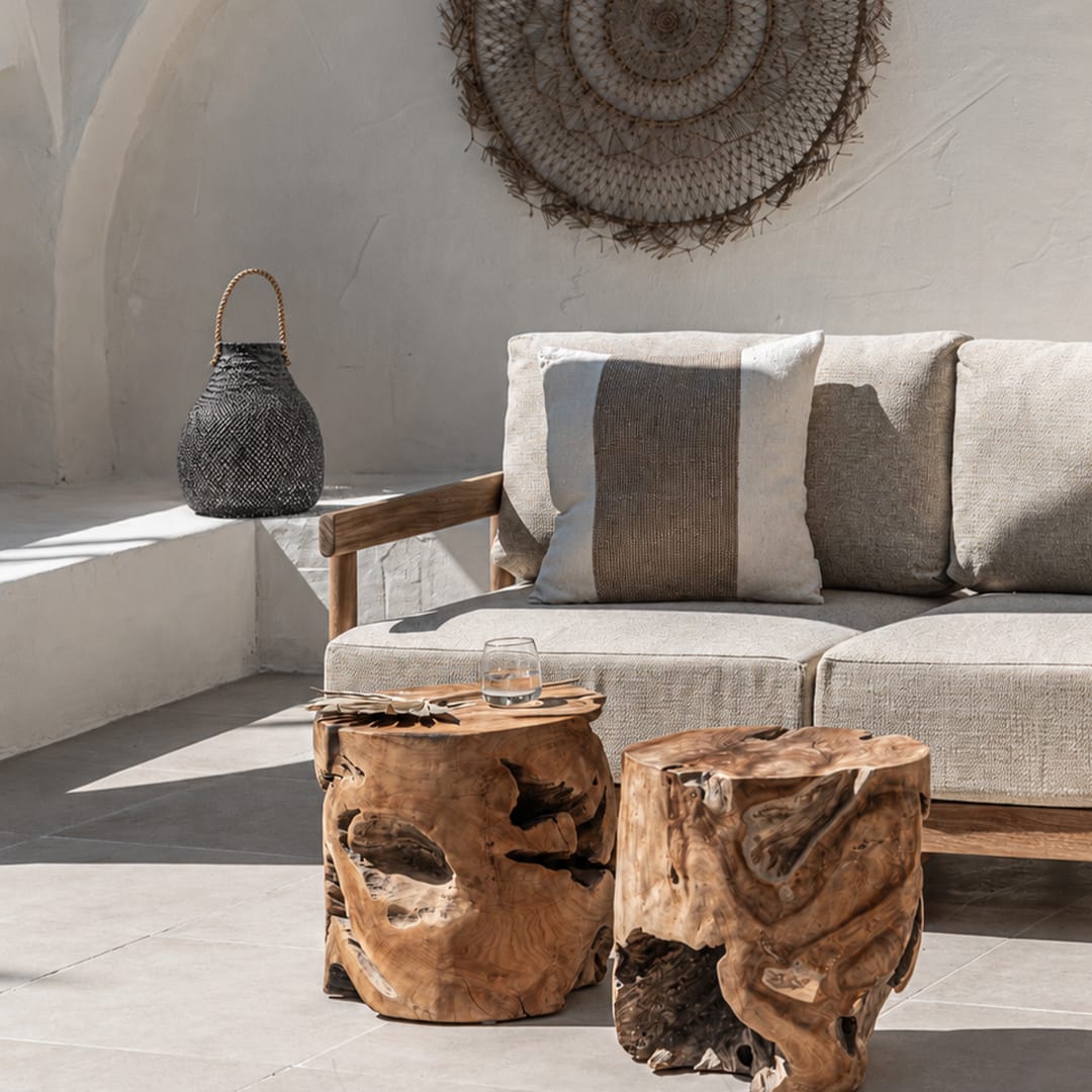 Zoco Home Linterna Sage | Negro