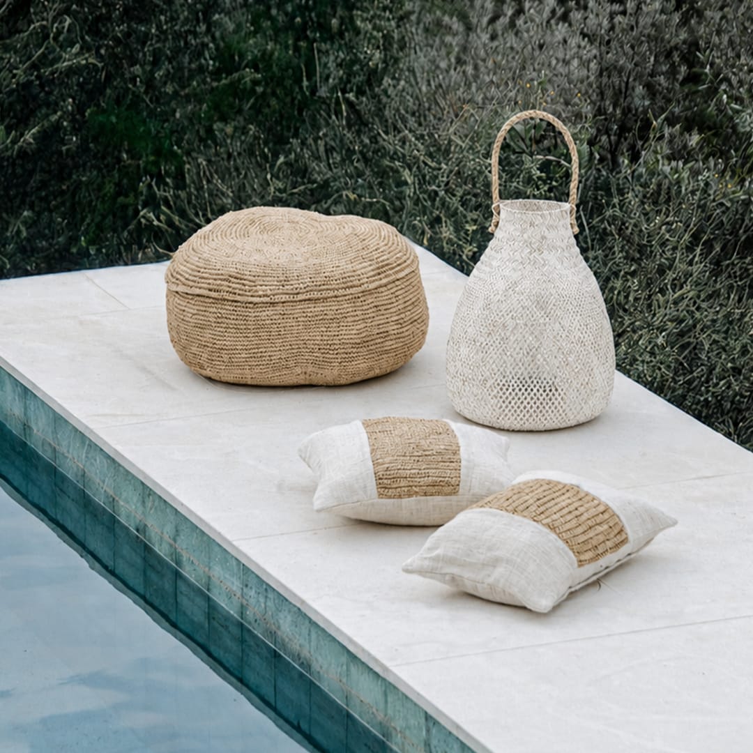 Zoco Home Linterna Sage | Blanca