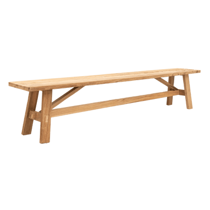 Zoco Home Outdoor/Chair/Bench Sahara Recycled Teak Bench | 200cm