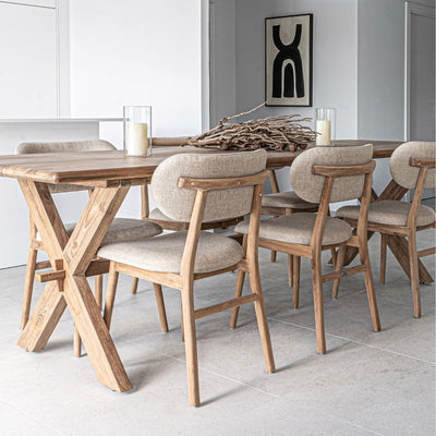 Zoco Home Outdoor/Table/Dining Sahara Recycled Teak Dining Table