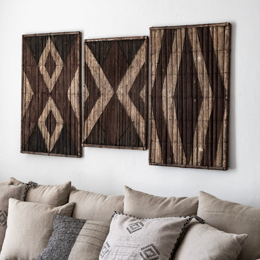 Zoco Home Posters, Prints, & Visual Artwork Salampasu Bamboo Wall Panel | Z29 | 50x70cm