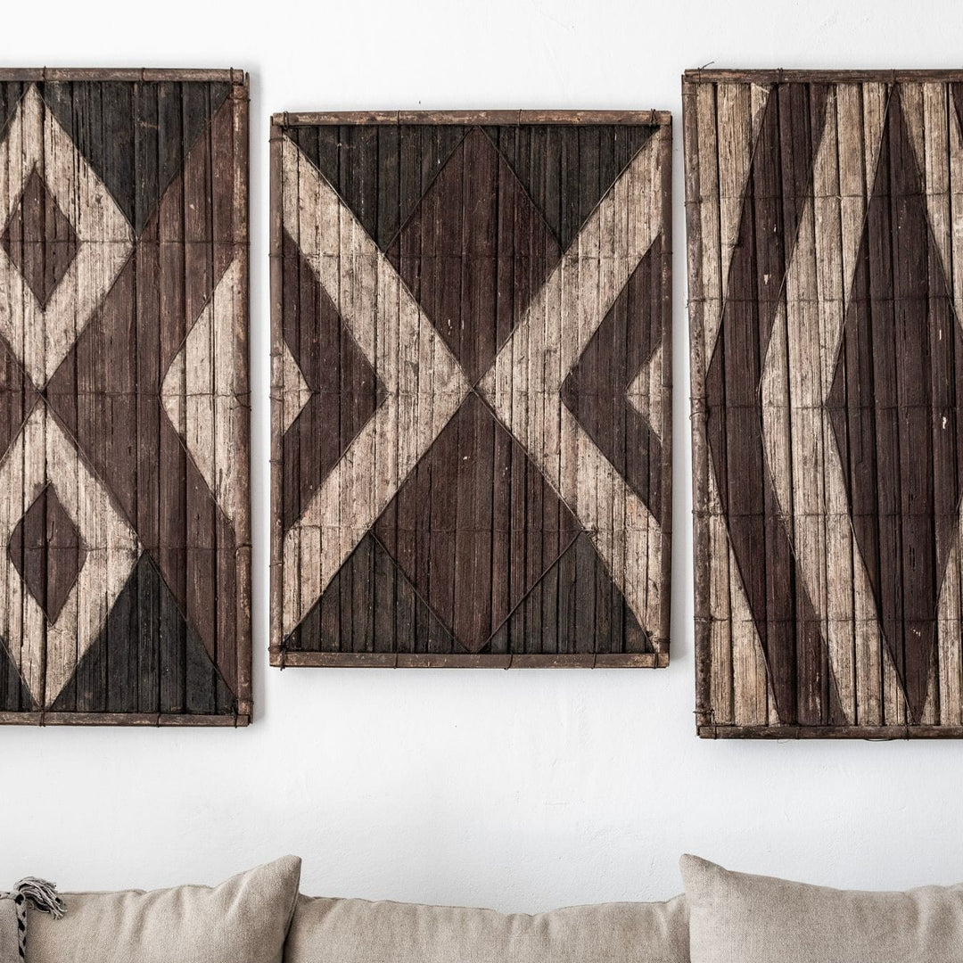 Zoco Home Posters, Prints, & Visual Artwork Salampasu Bamboo Wall Panel | Z34 | 50x73cm