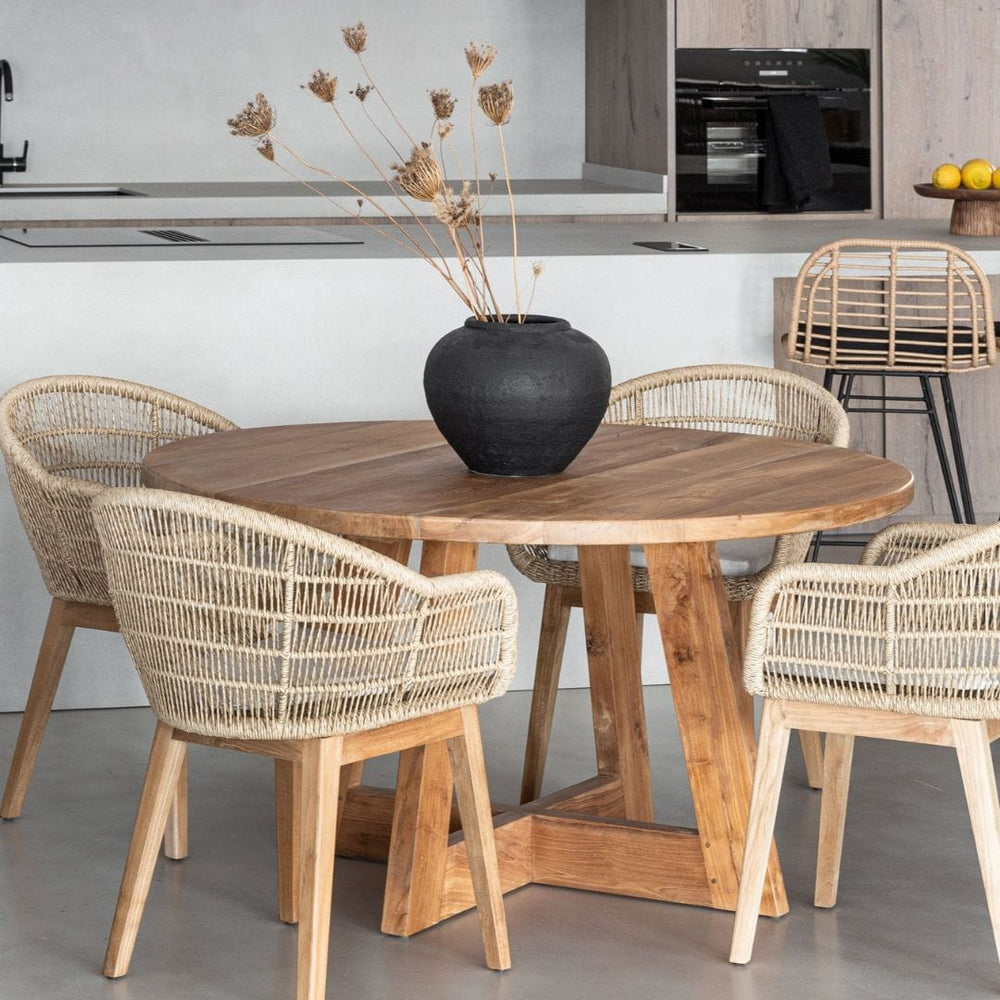 Zoco Home Sama Round Dining Table | 140cm