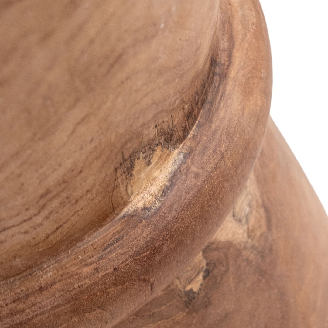 Zoco Home Outdoor/Chair/Stool Sandglass Stool | Natural 35x45cm