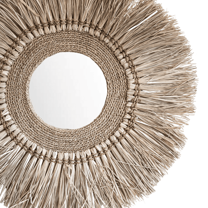Zoco Home Seagrass Mirror | 90cm