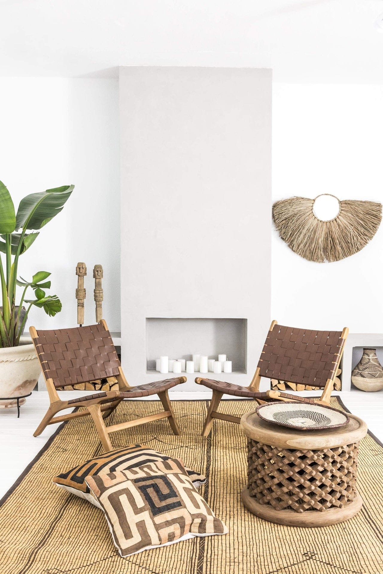 Zoco Home — Decoração de parede em erva-do-mar