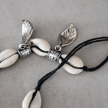 Zoco Home Decor/Accessories Seashell Anklet | Black