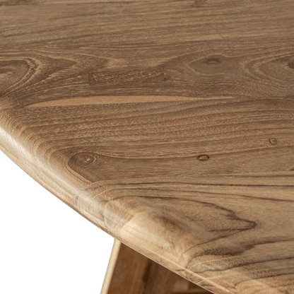 Zoco Home Furniture/Table Senza Recycled Teak Round Dining Table