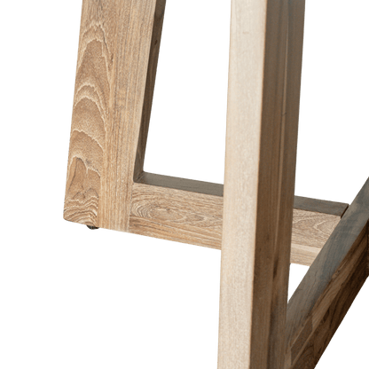 Zoco Home Furniture/Table Senza Recycled Teak Round Dining Table