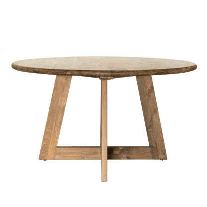 Zoco Home Furniture/Table Senza Recycled Teak Round Dining Table