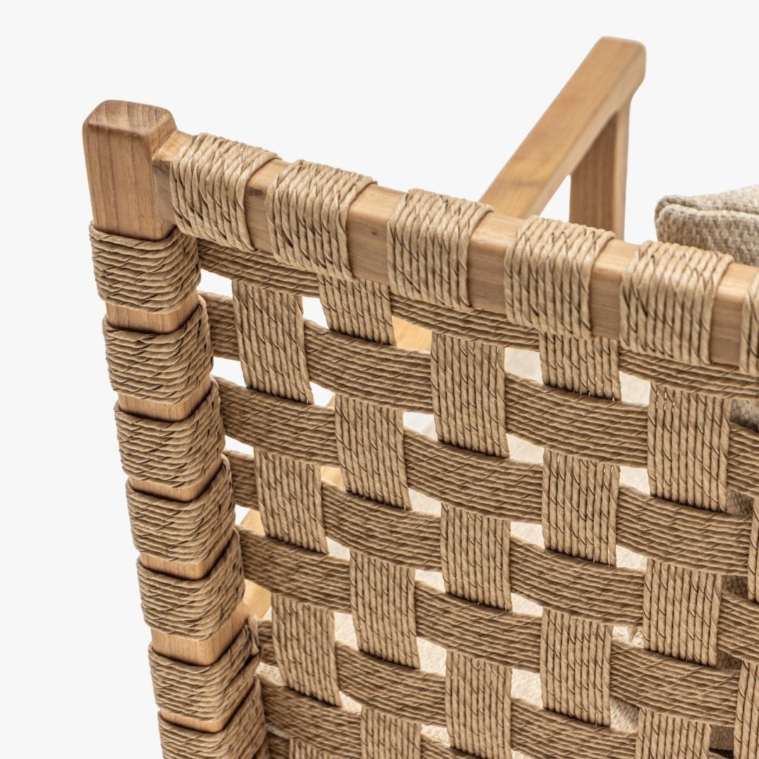 Zoco Home - Cadeira de Espreguiçadeira Serene | Oat