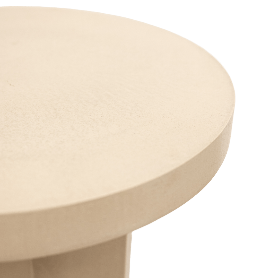 Zoco Home Shanti Side Table | Sand 35x35x45cm