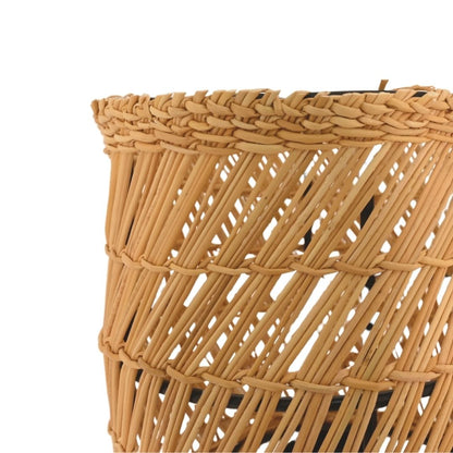 Zoco Home Shezad Table Lamp | Natural/Black 22x84cm