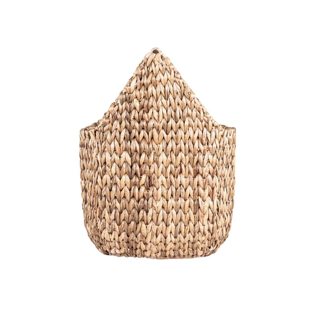 Zoco Home Basket Sienna Water Hyacinth Basket w/ Toilet Paper Holder