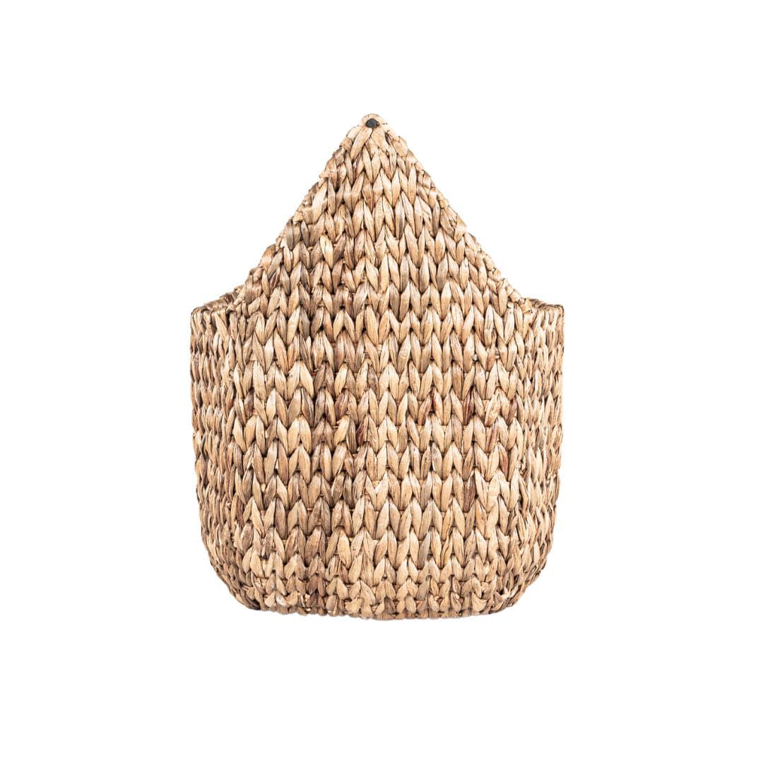 Sienna Water Hyacinth Basket w/ Toilet Paper Holder – Zoco Home