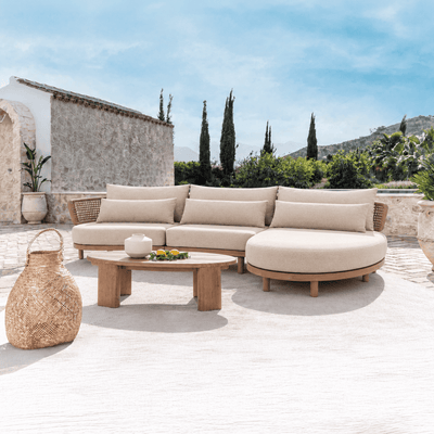 Zoco Home Para exterior/Sofá/Sofá modular Sintra