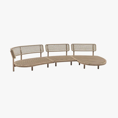 Zoco Home Para exterior/Sofá/Sofá modular Sintra