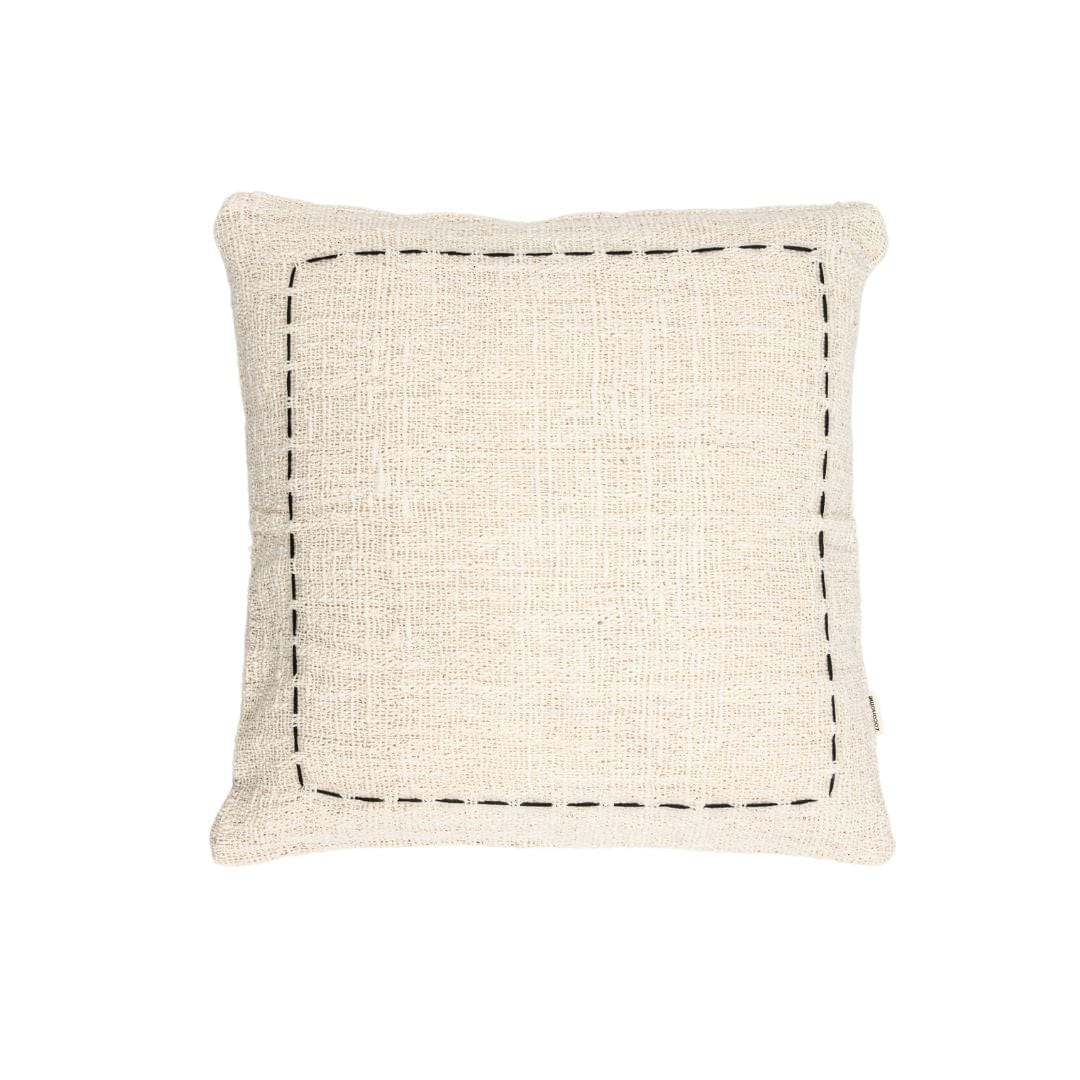 Zoco Home Decor/Textile Soraya Cotton Cushion Cover Frame | Off-White | 50x50cm