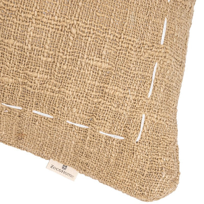 Zoco Home Soraya Kissenbezug aus Baumwolle | Sand | 50 x 50 cm