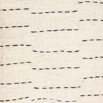 Zoco Home Decor/Textile Soraya Cotton Cushion Cover Stripes | Off-White | 50x50cm