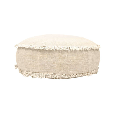 Zoco Home /Puf Soraya | Blanco roto | 70 cm