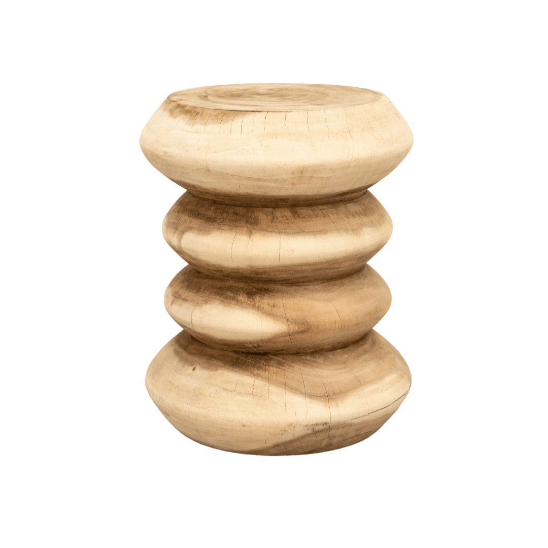 Zoco Home Spiral Suar Stool | 40x46cm