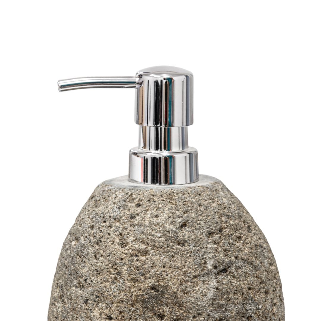 Zoco Home Decor/Accessories Stone Soap Dispenser | Soft grey