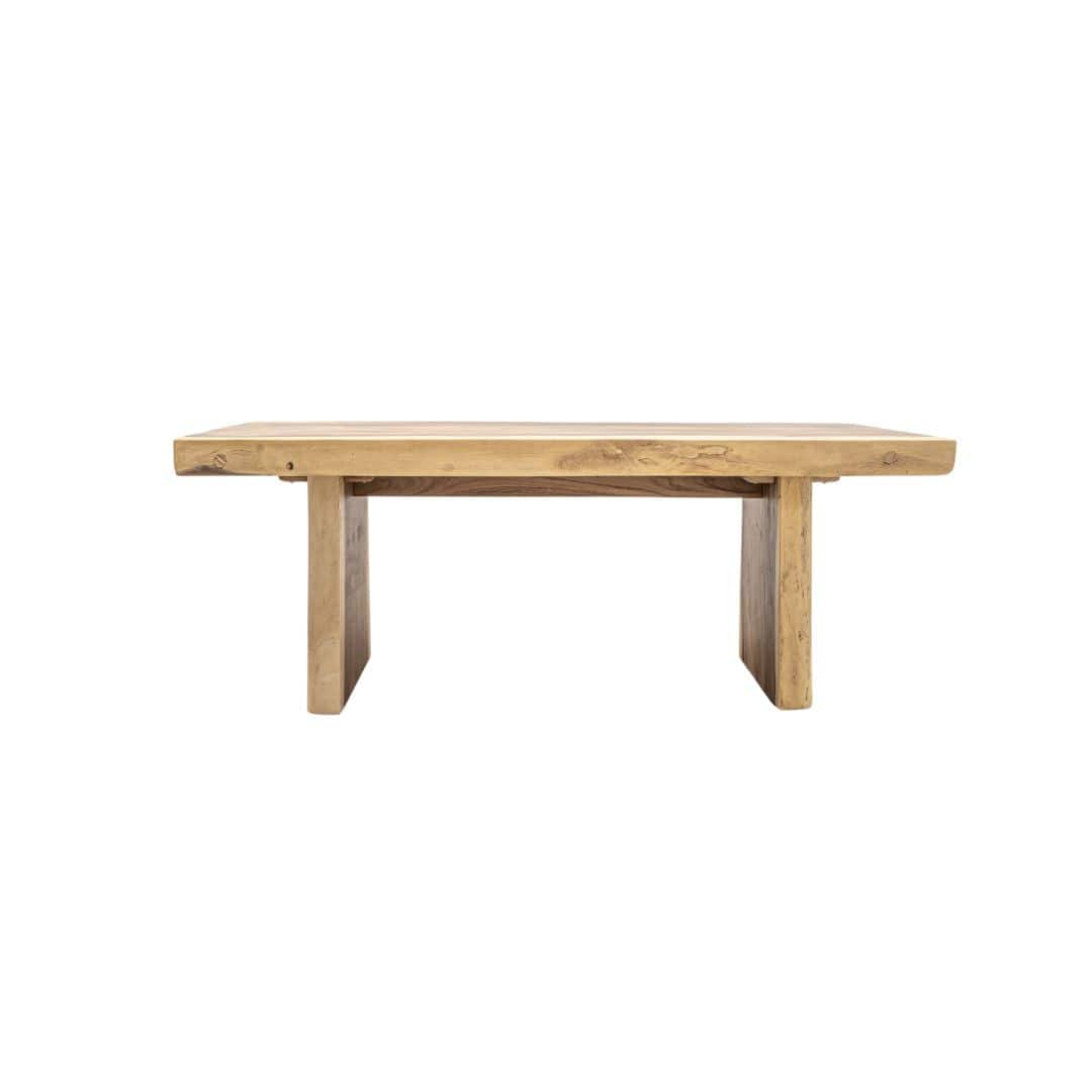 Zoco Home Furniture/Table Suar Wood Dining Table | Natural
