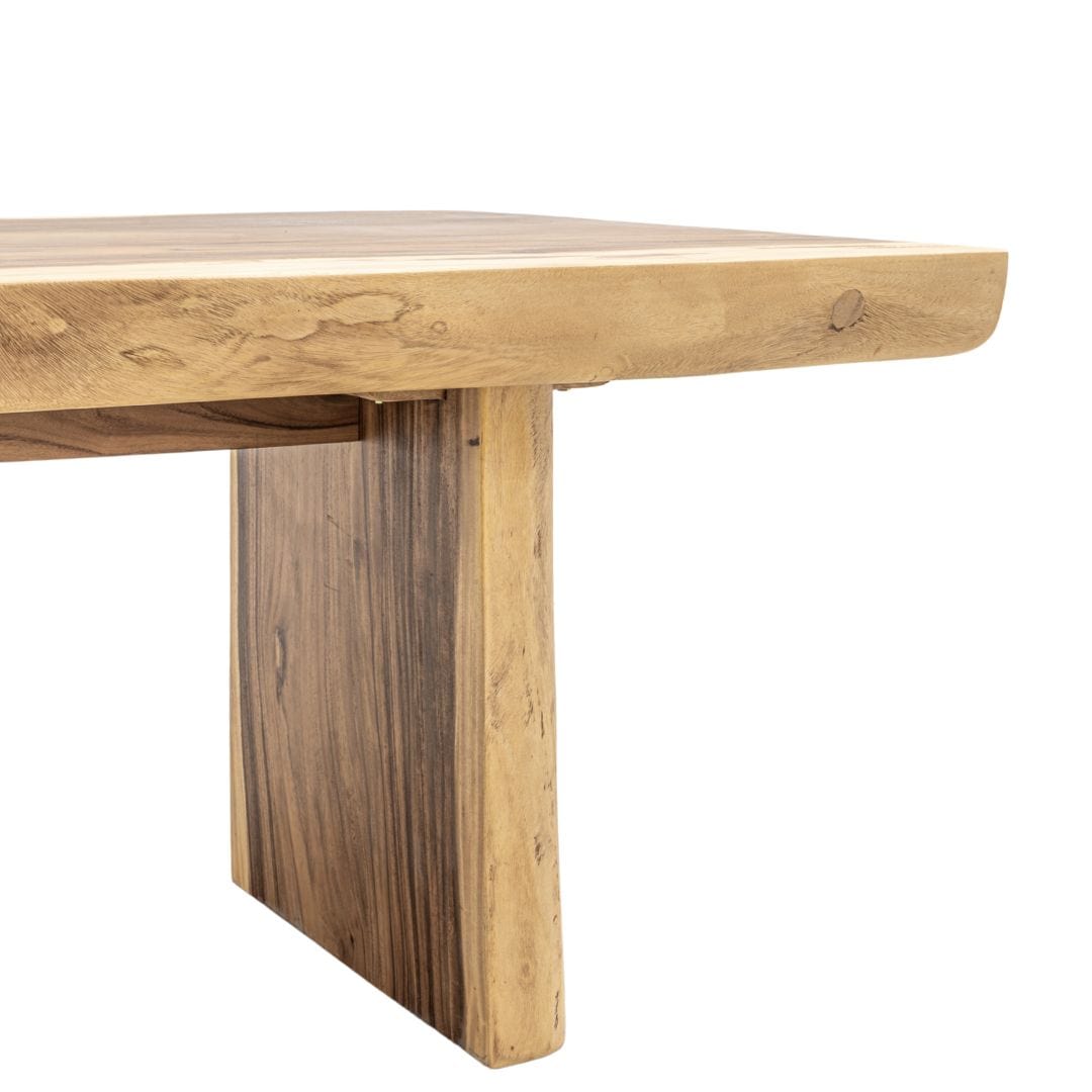 Zoco Home Furniture/Table Suar Wood Dining Table | Natural
