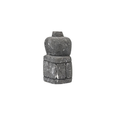 Zoco Home Statue de Sumba | Noir délavé