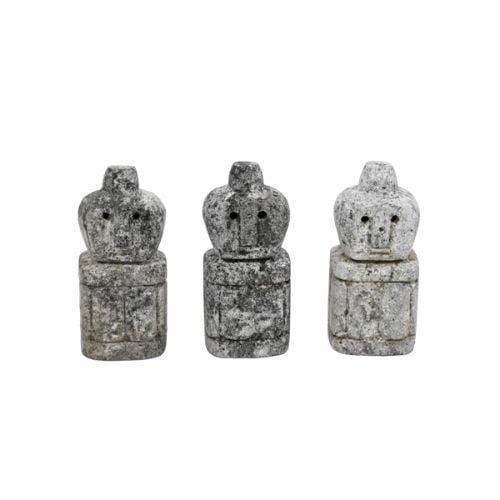 Zoco Home Decor/Accessories Sumba Statue | Stonewashed Grey
