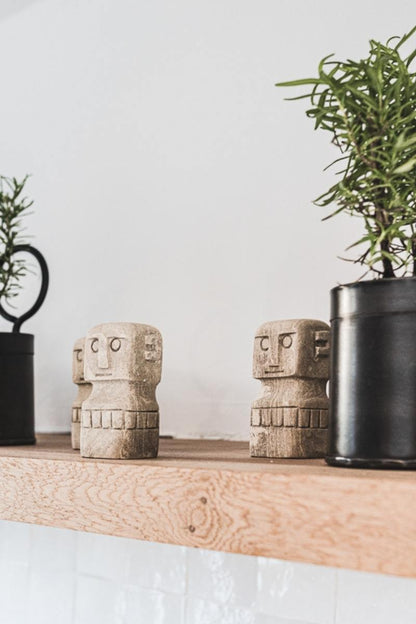 Zoco Home Decor/Accessories Sumba Stone Statue | Sand