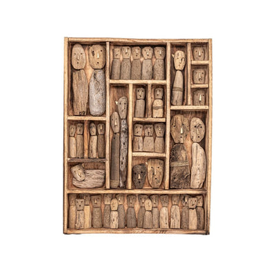 Zoco Home Decor/Accessories Sumba Tribe Wooden Wall Art | 60x80cm