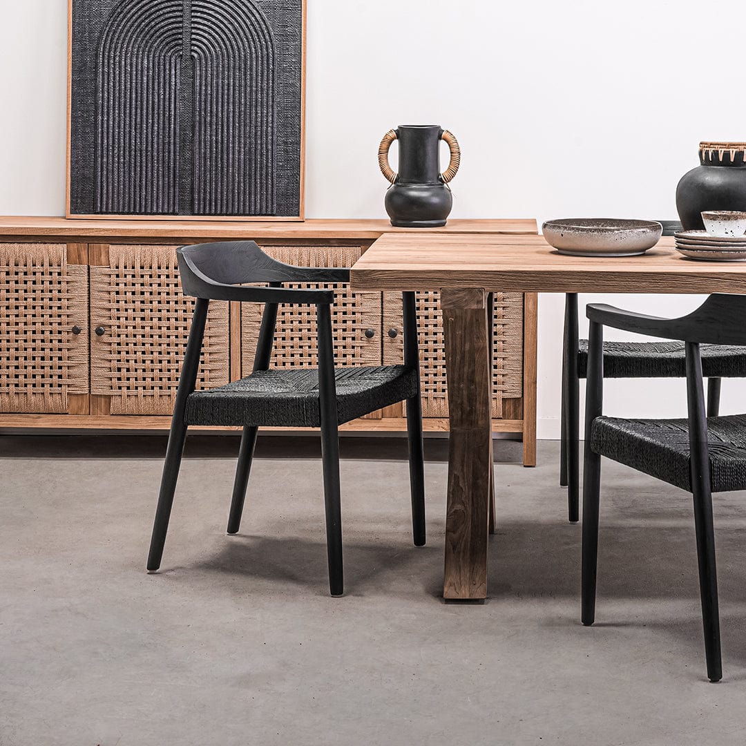 Zoco Home Sungkai Dining Chair | Black