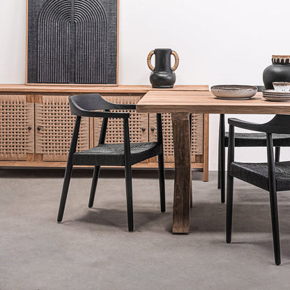 Zoco Home Sungkai Dining Chair | Black