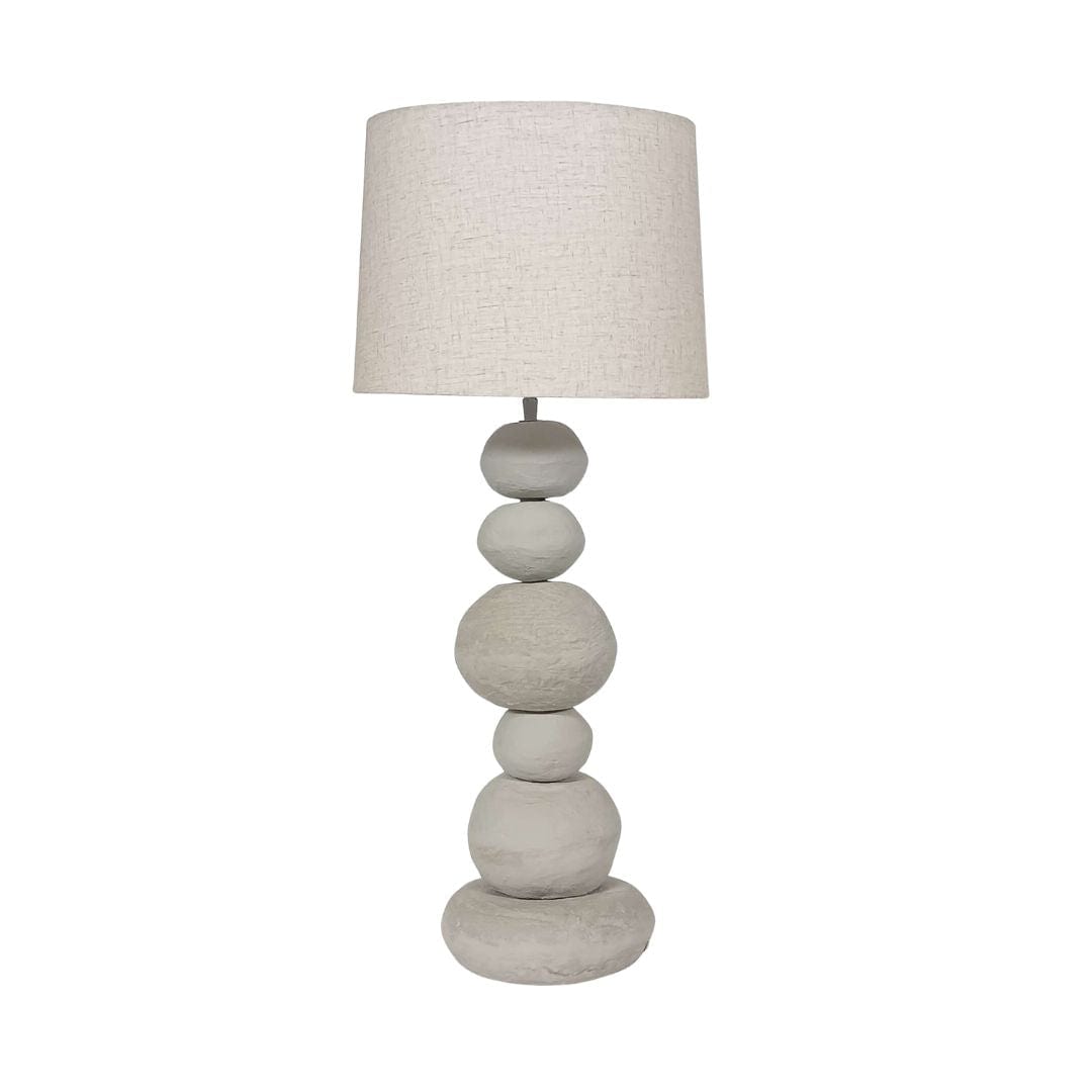 Zoco Home Tahlia Table Lamp Pebble Stack