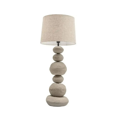 Zoco Home Tahlia-tafellamp Pebble Stack | Zand
