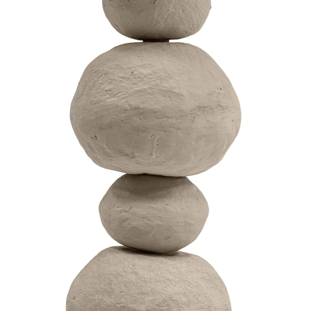 Zoco Home Lar/Iluminação/Iluminação Zoco Home Candeeiro de mesa Tahlia Pebble Stack | Areia