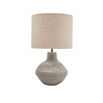 Zoco Home Decor/Lighting/Table lighting Tahlia Table Lamp Ribbed Gourd | 35x58cm