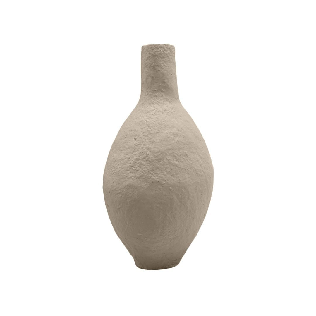 Zoco Home Tahlia Vase Sculpted Neck | Sand