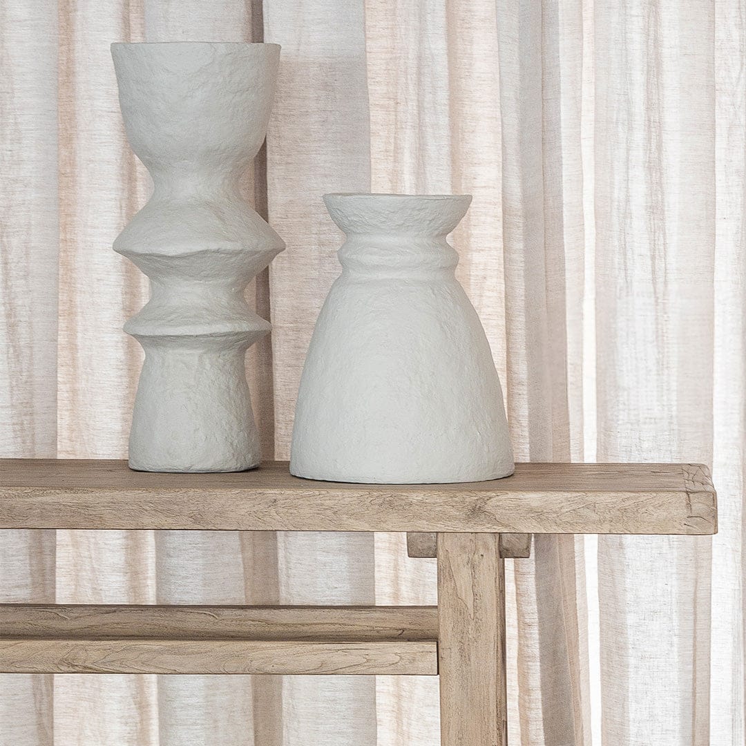 Zoco Home Decor/Accessories/Vases Tahlia Vase Tapered Neck | Sand