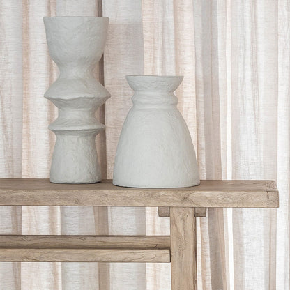 Zoco Home Vaso Tahlia com Golo Cônico | Areia